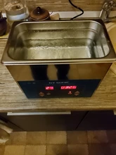 GT SONIC VGT-1730QTD Limpiador Ultrasónico 3L 100W con Pantalla Digital Calefacción Cesta Baño Ultrasónico