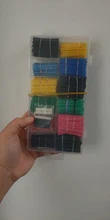 TOOSN 530pcs Heat Shrink Tube shrinkage ratio 2:1 Thermal contra Sleeve cable termoretractil