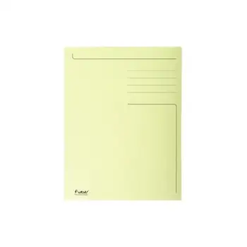 

Forever - Folio-215,90mm width x 342,90mm length size sheet-200 sheet capacity-Pressboard-light yellow