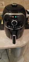 MIUI 2L Mini Air Fryer, MI-CYCLONE 360° Baking + Mechanical Oven, Power-saving & Precise