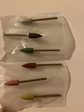 Brocas de silicona para uñas, juego de brocas rotativas eléctricas, limas para pulidor de manicura y pedicura, accesorios para máquina, herramientas, 6 uds.