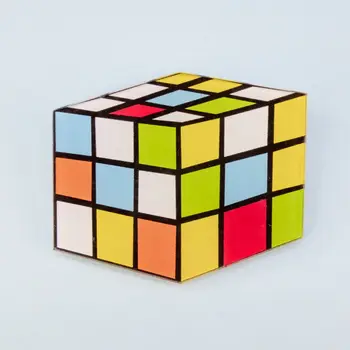 

Jewelry badge Rubik's Cube (51651)