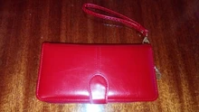 Cartera de cuero con cera de aceite para mujer, monedero de gran capacidad, con cremallera, bolso de mano largo, tarjetero, 2020