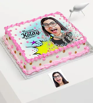 

Personalized Women 'S Cartoon Printed Age Cake For Edible Sugar Paper-8