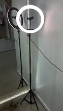 Usb-Ring-Lamp Tripod-Stand Light-Selfie LED Dimmable Youtube Tiktok with Rim of Ringlight