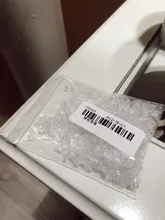 Pendientes transparentes de plástico de alta calidad para mujer, accesorios de joyería para la oreja, 500 Uds.