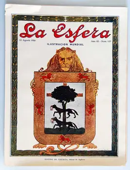 

Magazine Sphere N ° 137. 12 August 1916. Case Biscay