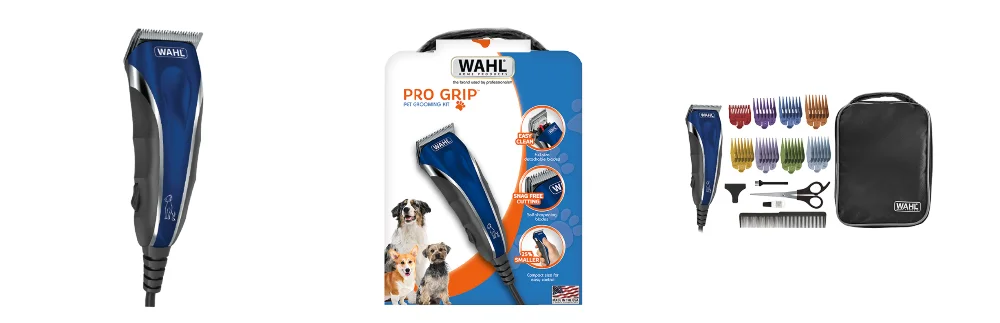 wahl pro grip pet grooming kit