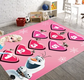 

Elsa And Anna Hopscotch 6 Patterned Carpet ,Non Slip Floor Carpet,Teen's Carpet,Kid's Carpet,Turkish Rug