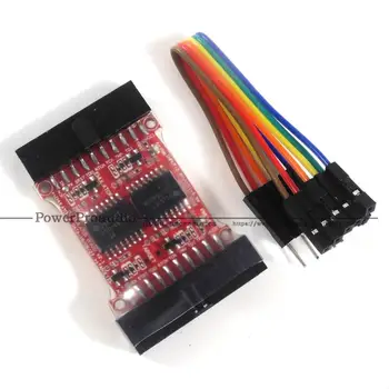 

1PCS/LOT JTAG/SWD/SWIM 2.5KV isolation board for JLINK v8 v9 v10 STLINK ULINK