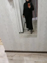 Women Tracksuit Pants Pullovers Sweater-Set Spring Wide-Legs Warm Turtleneck Autumn JXMYY