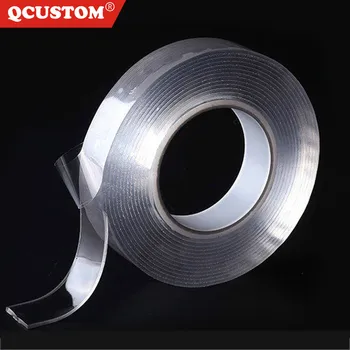 

QCUSTOM New Sticker Tapes Grip Traceless Double-Sided-Adhesive Washable Removable Outdoor Gel Mutifunction Home Improvement Glue