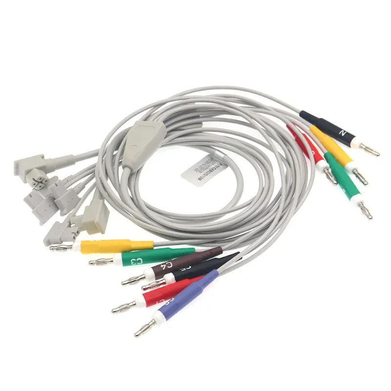 Compatible Philips Pagewriter TC30 TC50 TC70 EKG Cable 10 Lead Banana 4.0 IEC |