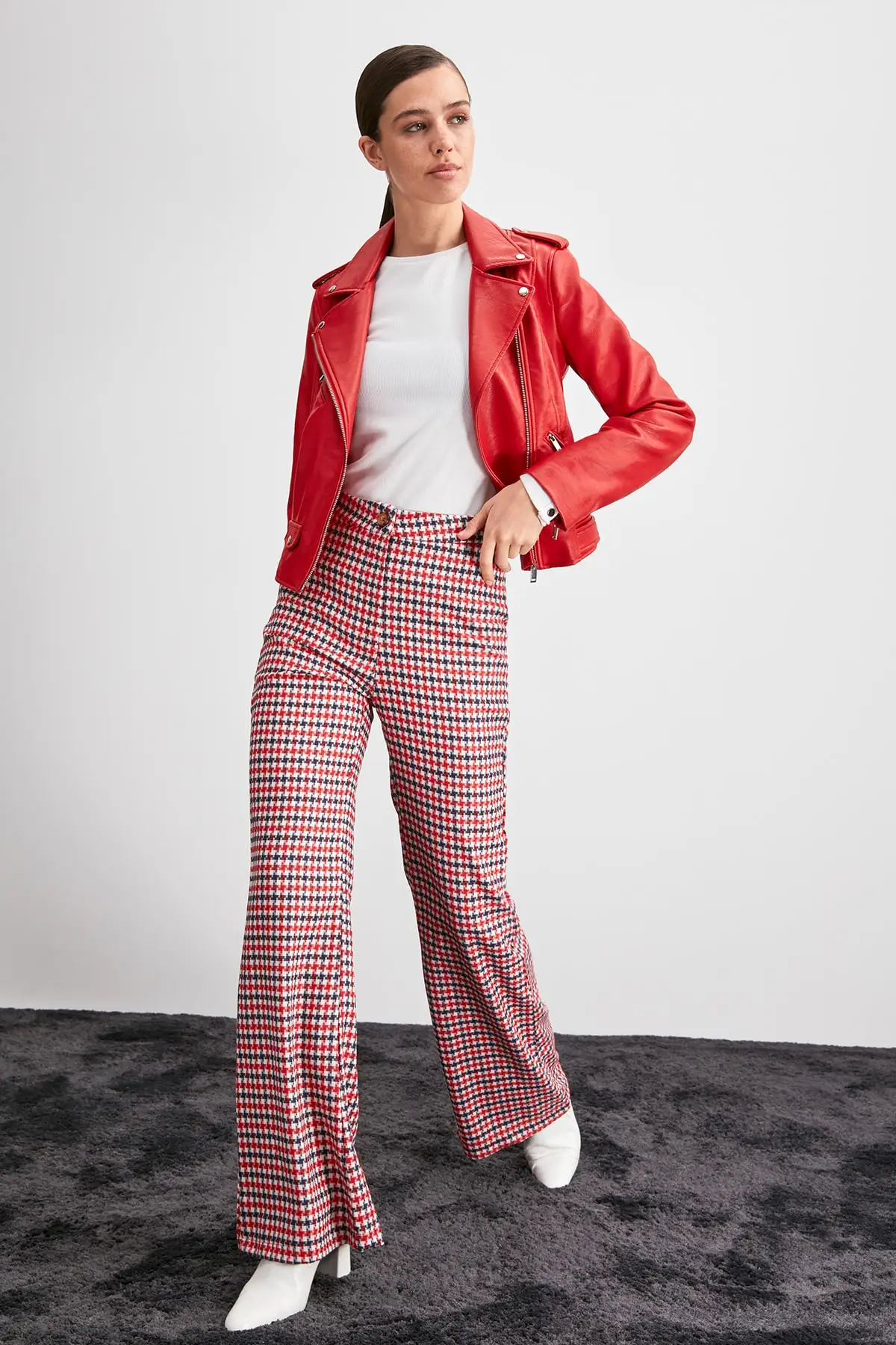 Trendyol Plaids Pants TWOAW20PL0127 | Женская одежда