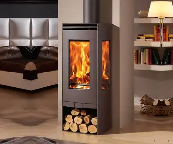 

FIREWOOD STOVE ALBA WITH WOOD STORE ECODESIGN