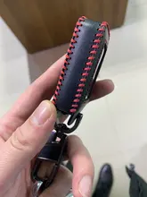 Cuero coche caso clave de Starline E63 E90 E91 E61 E95 E66 2-coche alarma LCD controlador remoto llavero transmisor llaves cubierta