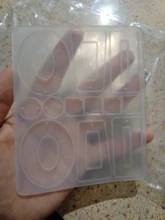 Molde de resina Epoxy de cristal para pendientes, molde de silicona para manualidades, artesanías, herramientas de fabricación de joyas