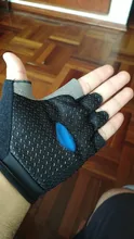 Guantes de ciclismo para deportes al aire libre, protectores de mano en malla, transpirables, accesorios de bicicleta antideslizantes, cubre la mitad de los dedos