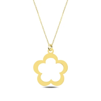 

KUTAYDAN Daisy Simple Necklace 925 Sterling Silver