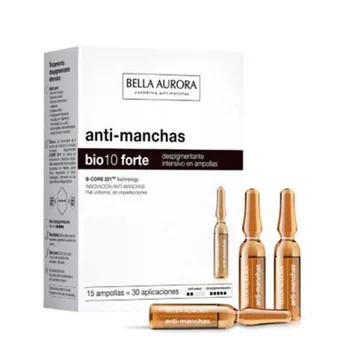 

Beautiful AURORA BIO10 strong ANTI-MANCHAS TRATAMIENTO 15 AMPOLLAS UNISEX
