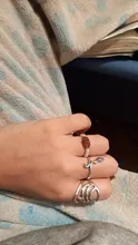 Elegante cuenta de perla simulada piedra elástico anillos para las mujeres anillo de corazón para nudillos del dedo de moda Vintage ajustable joyería regalos