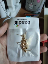 Pendientes de aleación hechos a mano con tope de bala, accesorios para fabricación de joyería