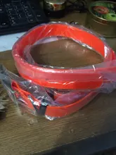 Collar para perro desodorante y resistente al agua de TPU y nailon, fácil limpieza, de alta calidad, suministros para mascotas, 7 colores, de moda