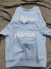 Sudadera con capucha personalizada con tu nombre para niños, ropa de cumpleaños, otoño