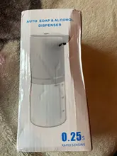 Dispensador automático de jabón líquido con manos libres, Manos libres inteligente de Sensor de líquido, sin contacto, bomba para cocina y baño