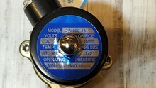 Válvula solenoide eléctrica, dispositivo neumático normalmente cerrado para aceite, agua y aire de 12V, 24V, 220V y 110V, 1/4, 3/8, 1/2, 3/4, 1, DN8/10/15/20/25/50