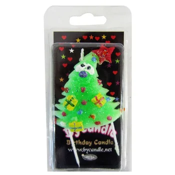 

Fancy Pine Tree Cake Candle