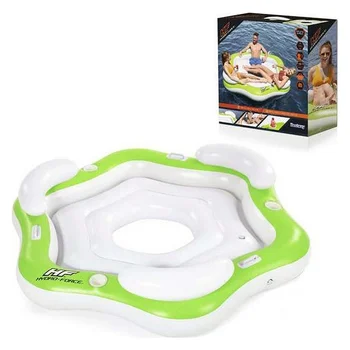

Inflatable Island Bestway White Green Plastic (191 X 178 cm)