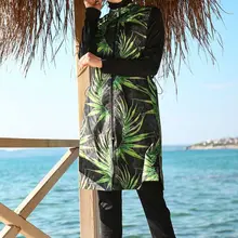 1988 мусульманский купальный костюм, Мусульманский купальник, скромный Мусульманский купальник, консервативный купальник, пляжный купальник