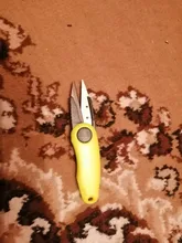 Tijeras para pescado en forma de Camarón, accesorios de acero inoxidable, Sedal plegable, cortapelos, aparejos de pesca