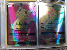 10-300 Uds francés versión tarjetas de Pokemon V GX MEGA equipo EX juego Tarjeta de batalla