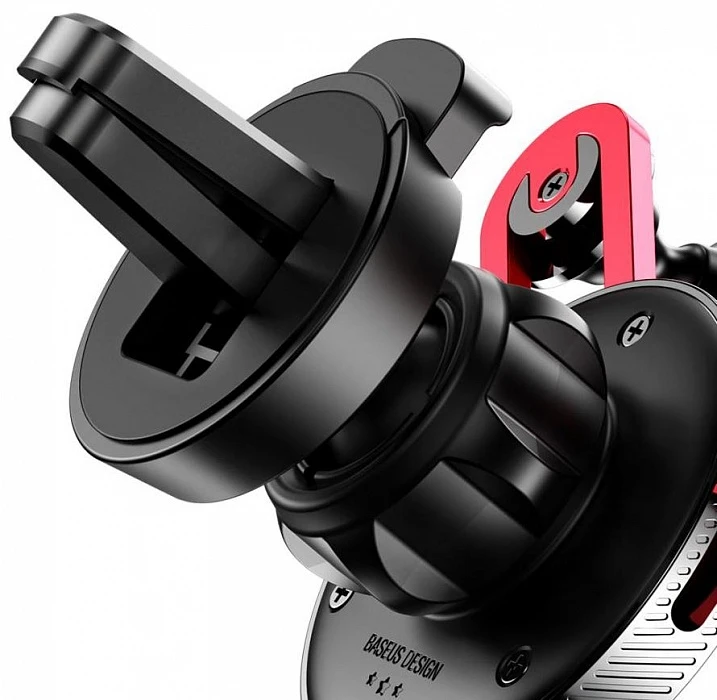 Автомобильный держатель Baseus YY vehicle-mounted phone charging holder with USB cable(IP Version) SULYY-09(Красный