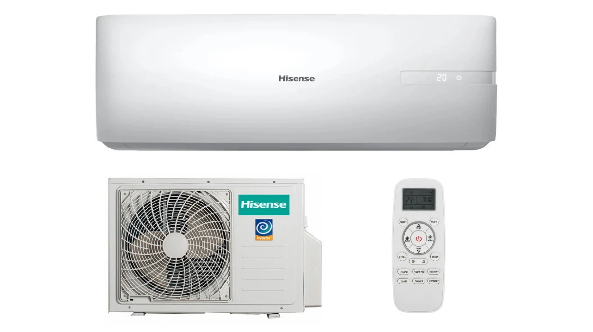 Сплит-система (Кондиционер) Hisense SILVER DC Inverter AS-07UR4SYDDL02(S) | Бытовая техника