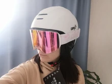 COPOZZ-Gafas de esquí magnéticas OTG para hombre y mujer, máscara de Snowboard para hombre y mujer, gafas personalizadas, protección cilíndrica UV400, gafas de nieve para adulto