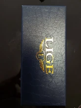 LIGE-Reloj de lujo con correa de acero dorado rosa para mujer, accesorio de pulsera resistente al agua, de marca superior