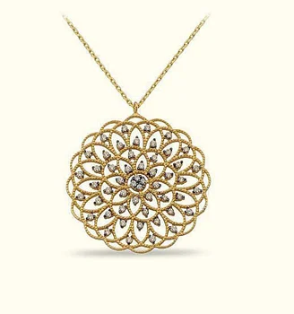 

Filigree Gold Necklace 02-384-K0818A