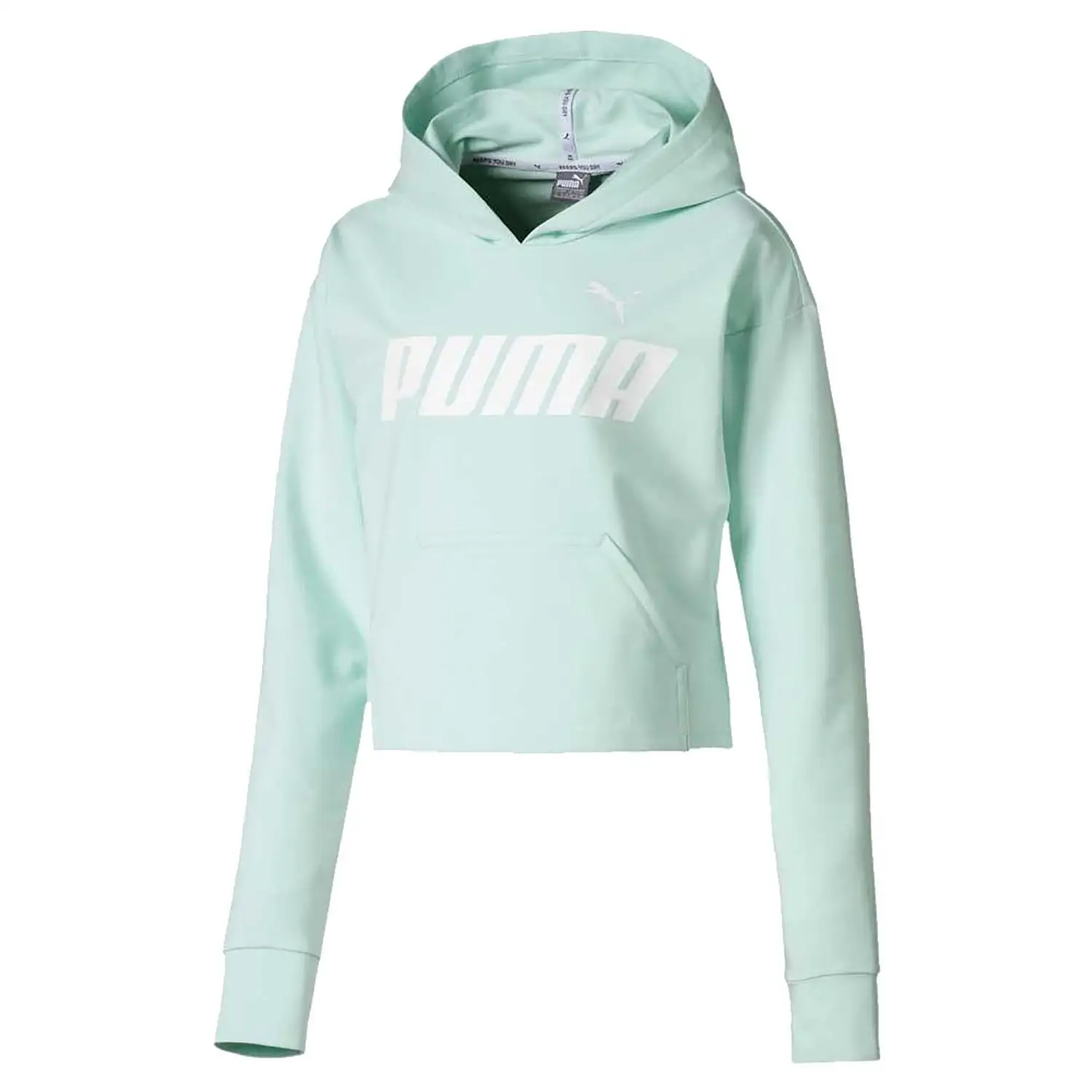 sudadera puma verde agua