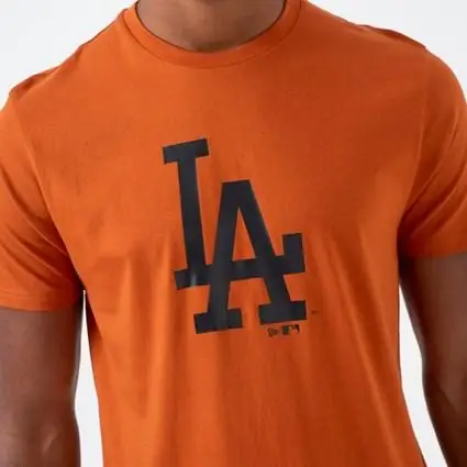 Футболка Новинка для мужчин The Angeles Dodgers MLB Orange