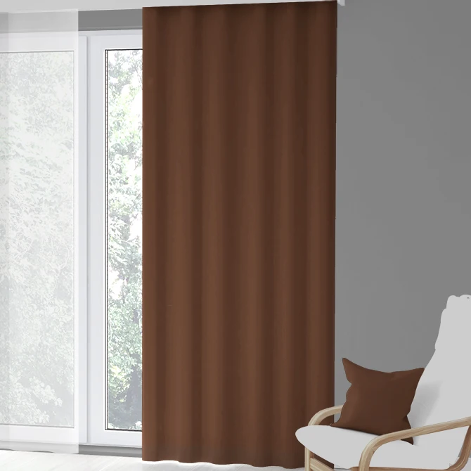 

Modern Fabric Window Curtains Solid Color Sun Shade Curtain Decorative Items for Living Room Home Series Model 104