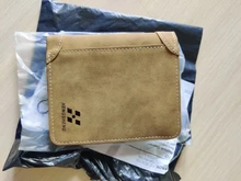 Cartera de cuero para hombre, tarjetero, monedero de mano, billetera corta esmerilada, bolsillo para monedas, 2020