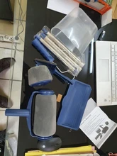 Pinceles multifuncionales para pared, accesorios para decorar, esquinas, cepillos con mango, herramienta para el hogar, fácil de utilizar, pinceles para pintar, 8 unidades/juego