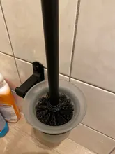 Toilet-Brush-Holder Bathroom-Accessories Wall-Mounted Space Black Aluminum Br-999mts