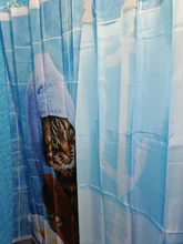 Cortina de ducha impermeable con estampado de diente de león, cortina para el baño con tejido de poliéster para el hogar, cortinas de baño con 12 ganchos