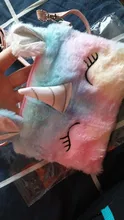 Monedero de unicornio de peluche de dibujos animados, bolso de hombro, BILLETERA, organizador de llaves para niños, regalo para niños