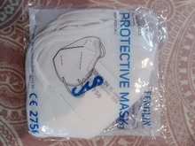 Mascarilla facial FFP2 con filtro KN95, máscara antipolvo para la boca, 100 uds., envío desde españa