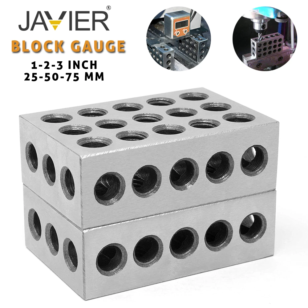 23 Holes Milling Tools Hardened Steel Blocks Steel Block Gauge